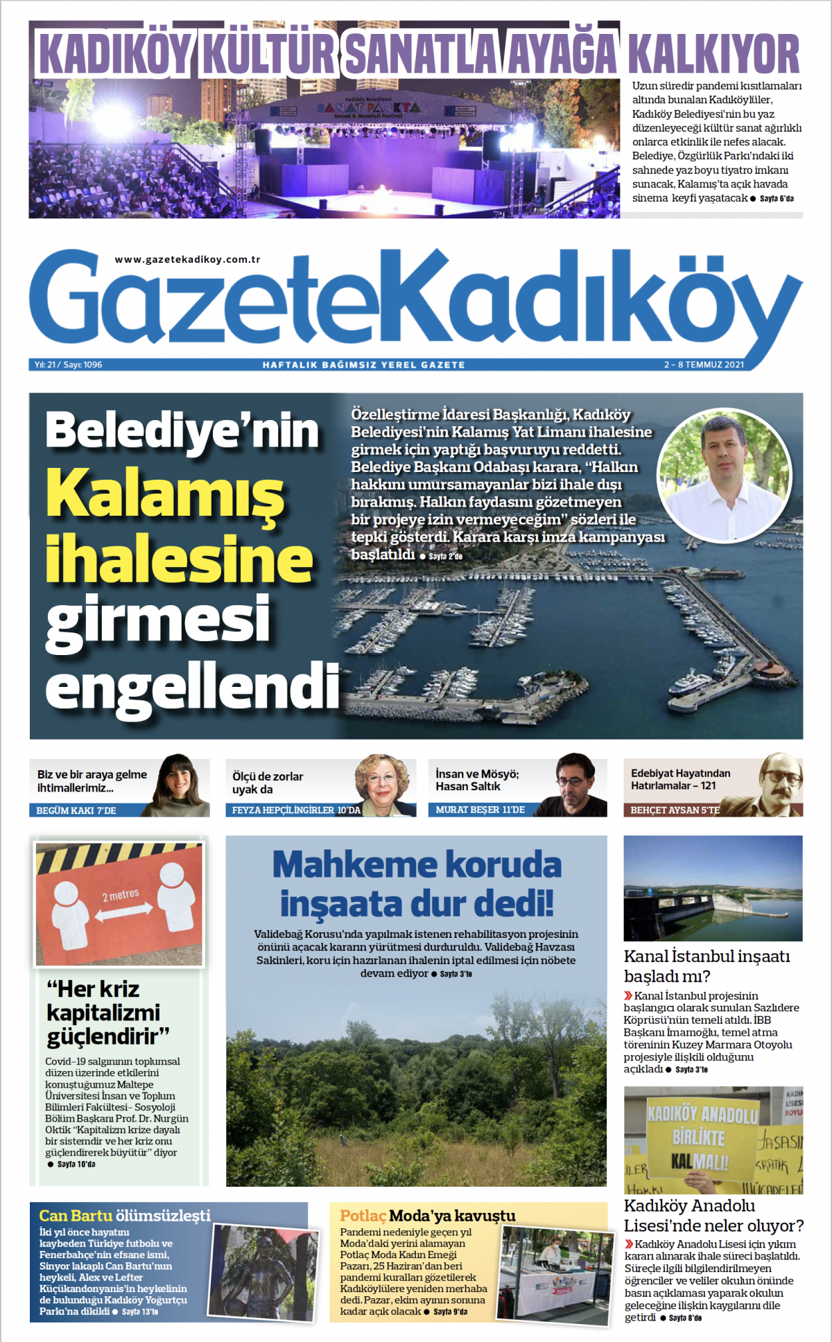 Gazete Kadıköy - 1096.Sayı